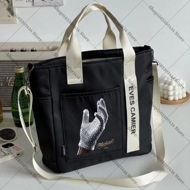 Women Accessories Pouch - กระเป๋าแฟชั่นผู้หญิง กระเป๋าโท้ท อุปกรณ์เสริม ราชาเพลงป๊อป MJ กระเป๋าถือลำลองสำหรับผู้หญิง