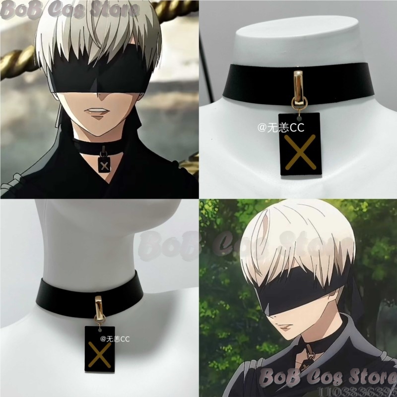 Women Accessories Gift Set - ชุดคอสเพลย์เกม 9S Choker สร้อยคอสีดำ อุปกรณ์เสริมหลากหลายความยาว สำหรับผู้หญิง