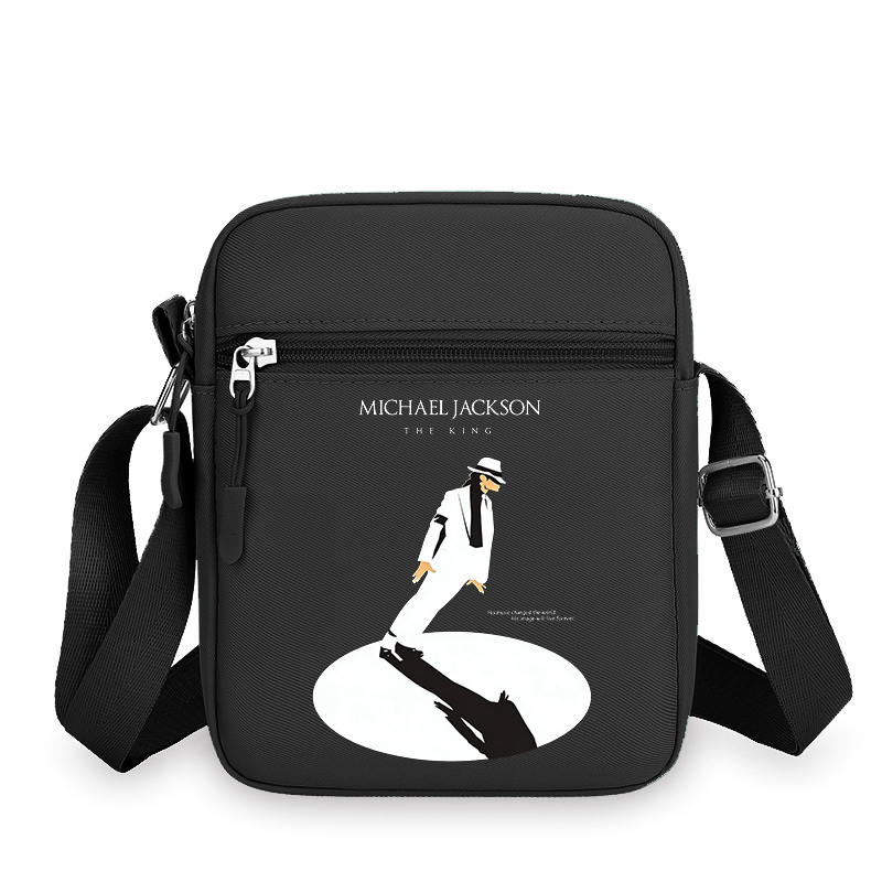 Women Accessories Pouch - กระเป๋าใส่โทรศัพท์ลายอนิเมะสำหรับผู้ชายและผู้หญิง MJ กระเป๋าสะพายข้างแฟชั่น Michael Jackson ของขวัญวันเกิด