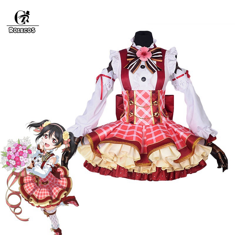 Women Accessories Bouquet - ROLECOS Lovelive ดอกไม้ช่อคอสเพลย์เครื่องแต่งกาย Yazawa Nico Nozomi