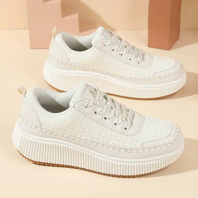 Women'S Accessories Famous Footwear - รองเท้าสีน้ําตาลผู้หญิงรองเท้าฤดูใบไม้ร่วงรองเท้าผ้าใบแบรนด์หรูผู้หญิงกีฬาจากแบรนด์ที่มีชื่อเสียงทุกอย่างรองเท้าผ้าใบ Topanky