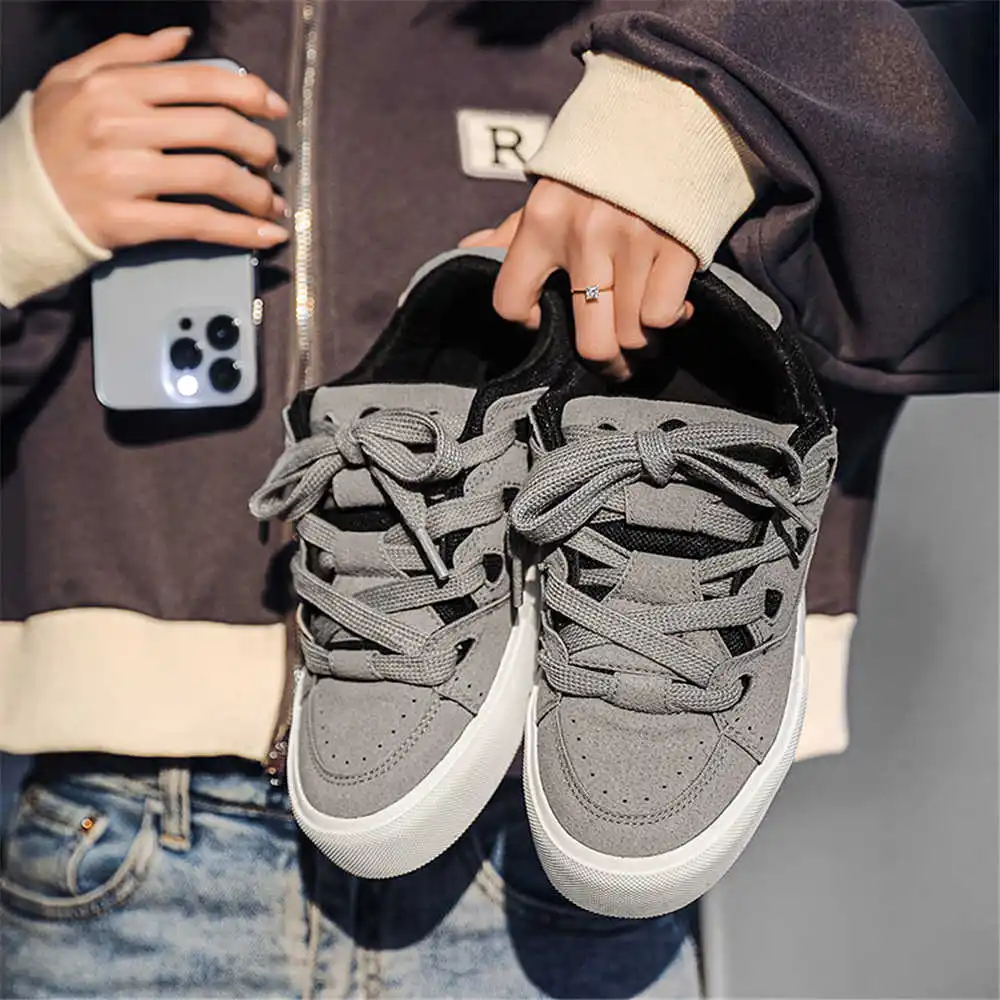 Women'S Accessories Famous Footwear - กับ Lacing Hiphop ผู้หญิงรองเท้าสเก็ตบอร์ดวอลเลย์บอลรองเท้าผ้าใบสําหรับสตรี Beige Boot