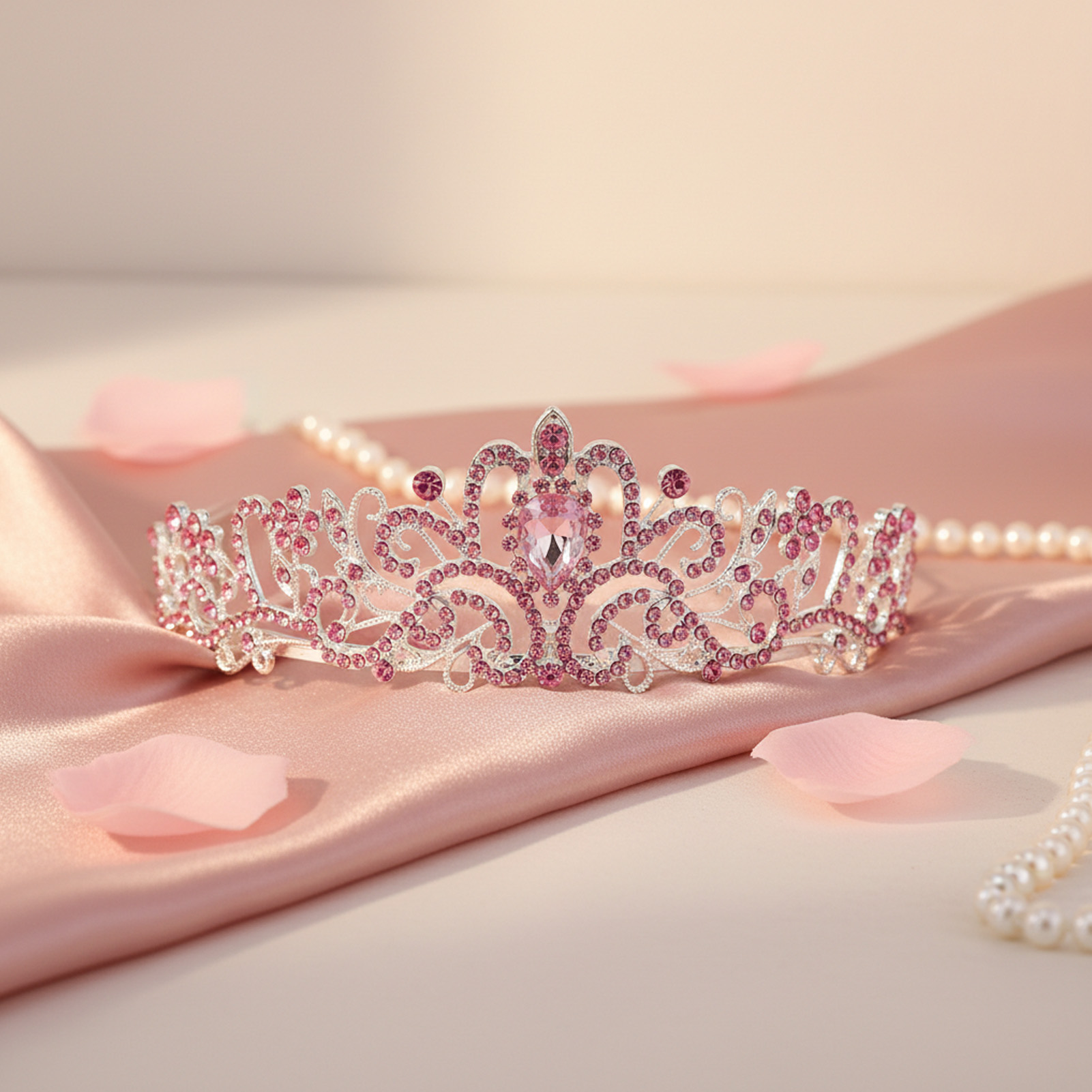 มงกุฎเจ้าสาวสุดหรู ประดับด้วยค - Women Accessories For Wedding บทวิจารณ์และราคา
