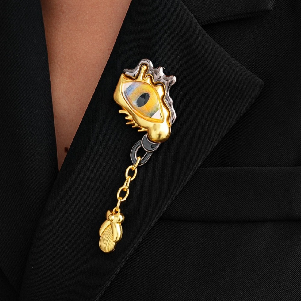 เข็มกลัดโลหะรูปหยดน้ำประดับพู่ - Women'S Accessories For Suit บทวิจารณ์และราคา