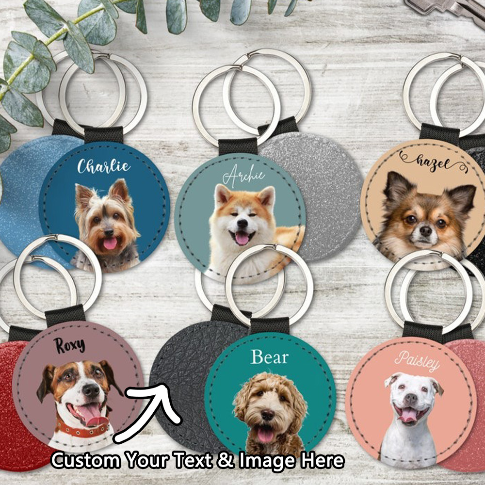 พวงกุญแจรูปสัตว์เลี้ยงแบบกำหนด - Women'S Keychain Accessories บทวิจารณ์และราคา