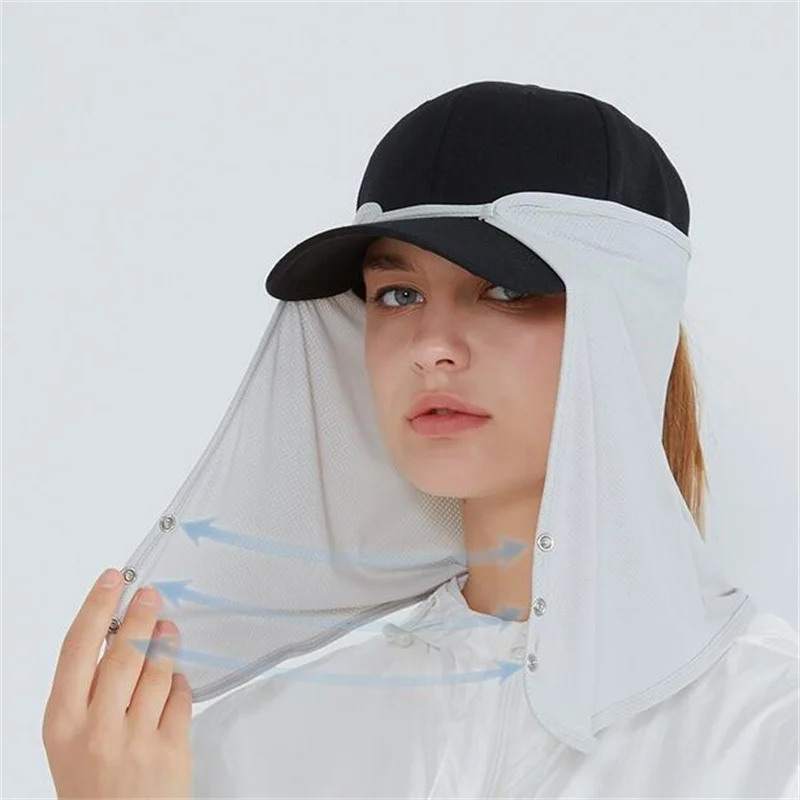 Quick Drying หมวกตกปลา Face คอ - Women'S Golf Accessories บทวิจารณ์และราคา