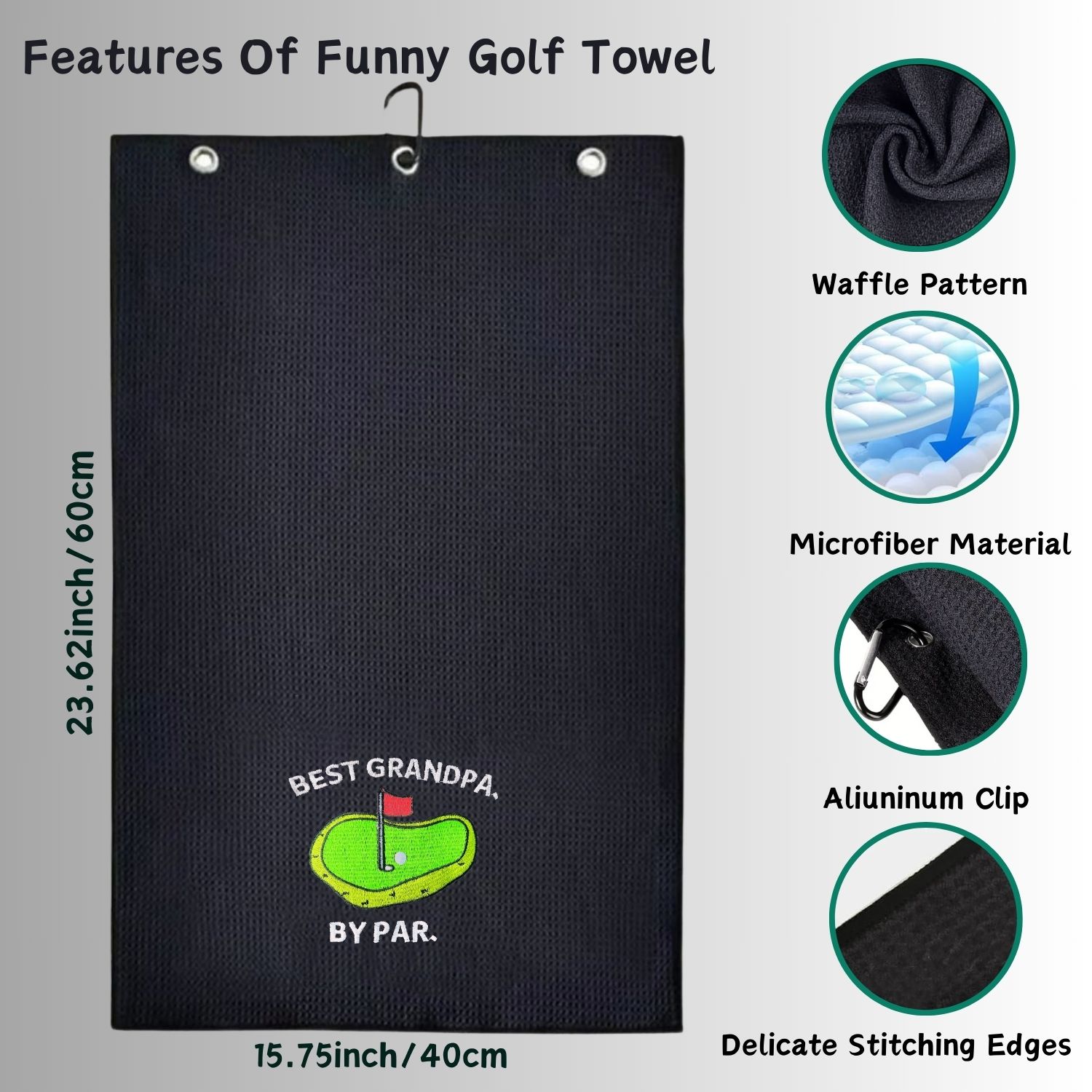 ผ้าไมโครไฟเบอร์พรีเมี่ยมผ้าขนห - Women'S Golf Accessories บทวิจารณ์และราคา