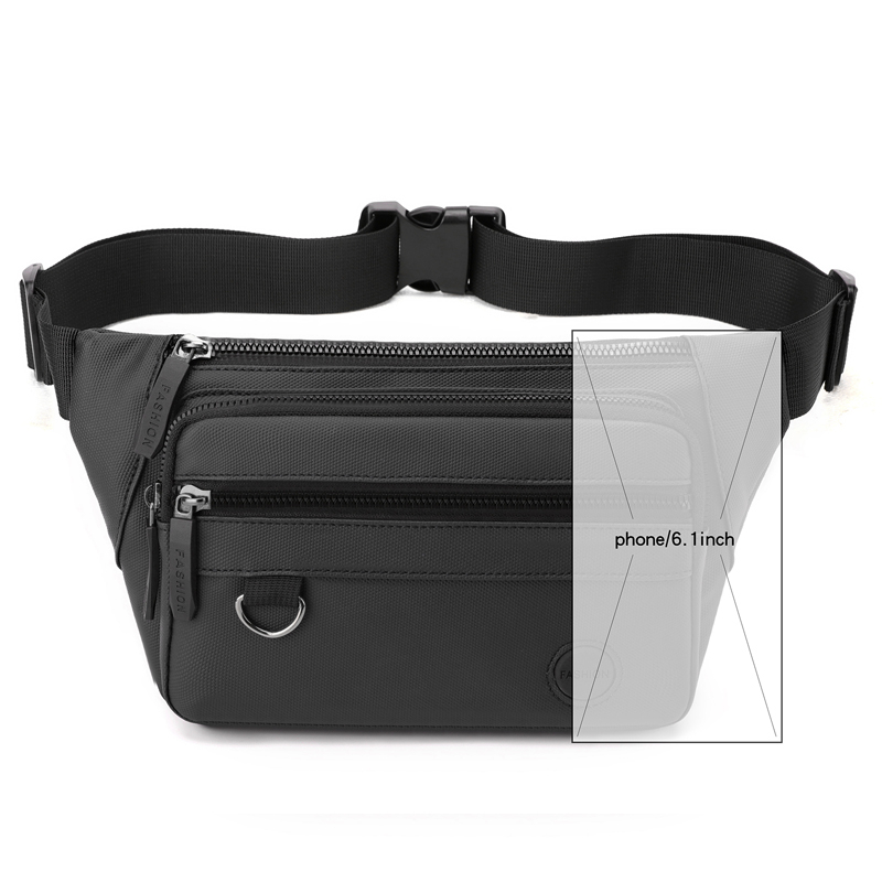 U nisexกันน้ําเอวกระเป๋าแพ็คชา - Women Accessories Pouch บทวิจารณ์และราคา