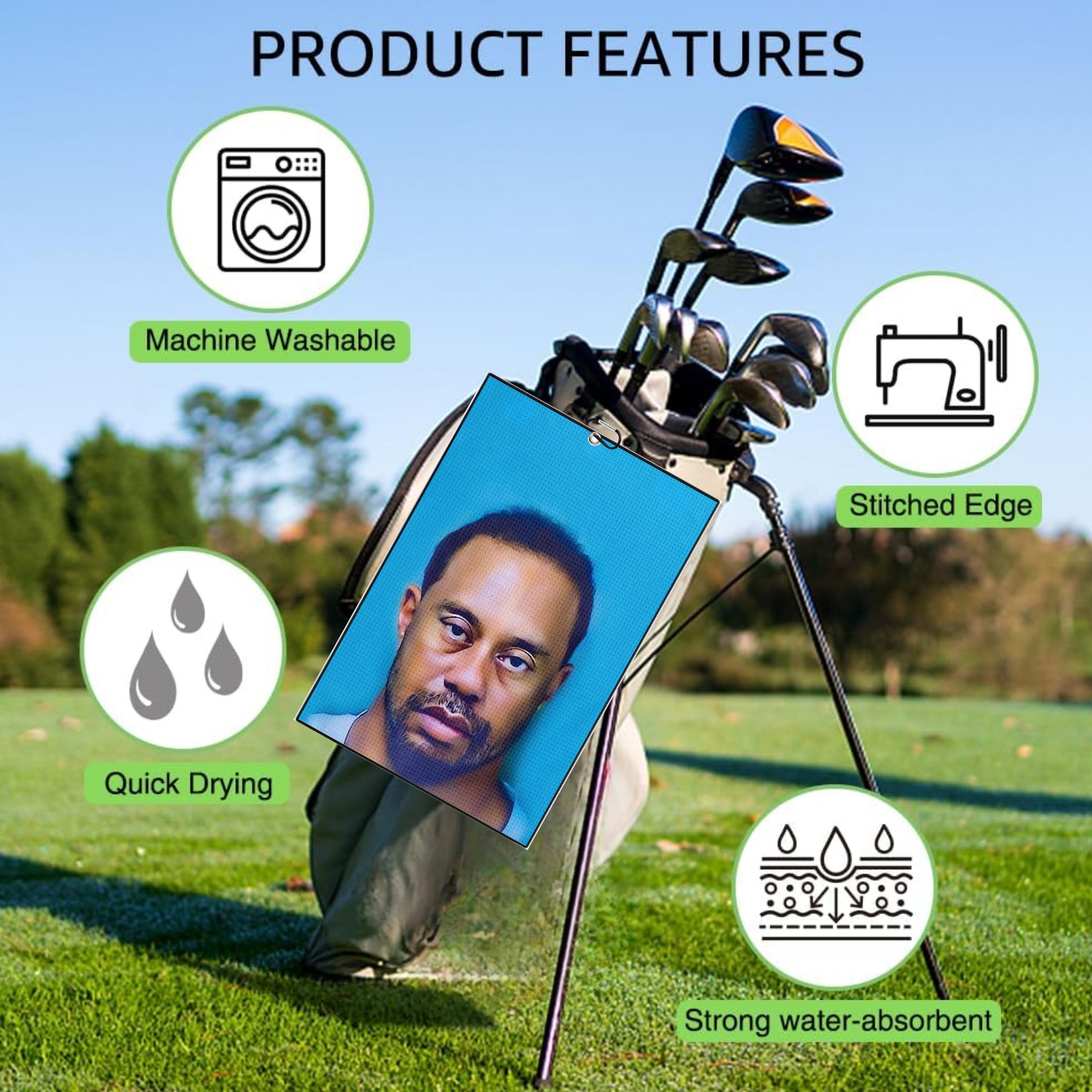 ผ้าขนหนูไมโครไฟเบอร์พรีเมียมลา - Women'S Golf Accessories บทวิจารณ์และราคา