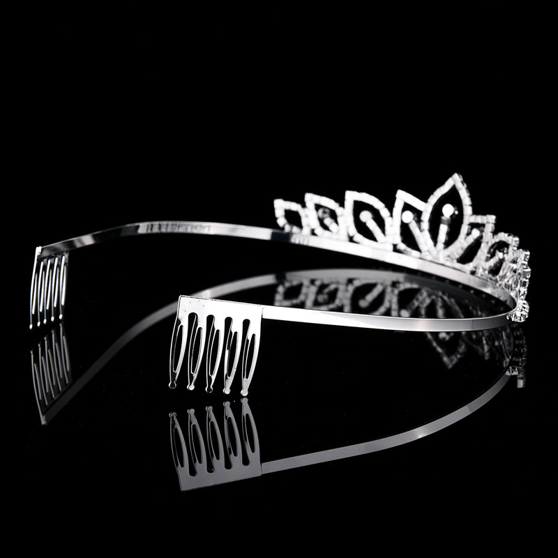 สีเงินประกายมงกุฎไรน์สโตนเครื่ - Women Accessories For Gift บทวิจารณ์และราคา