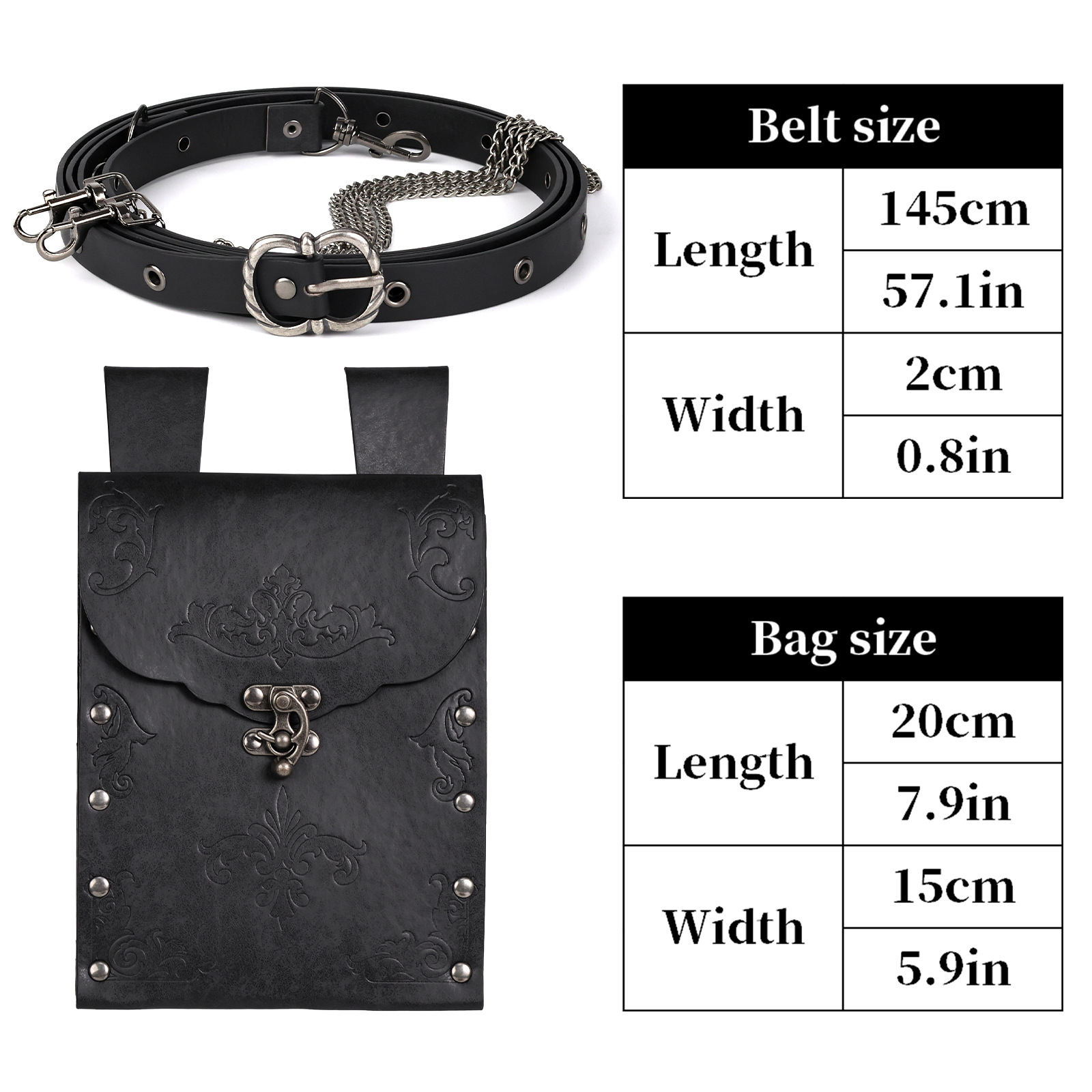 กระเป๋าคาดเอวสไตล์สตีมพังค์ยุค - Women Accessories Pouch บทวิจารณ์และราคา