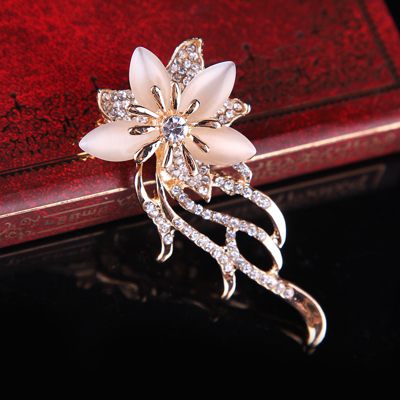 เข็มกลัดรูปดอกกล้วยไม้ประดับพล - Women Accessories Bouquet บทวิจารณ์และราคา