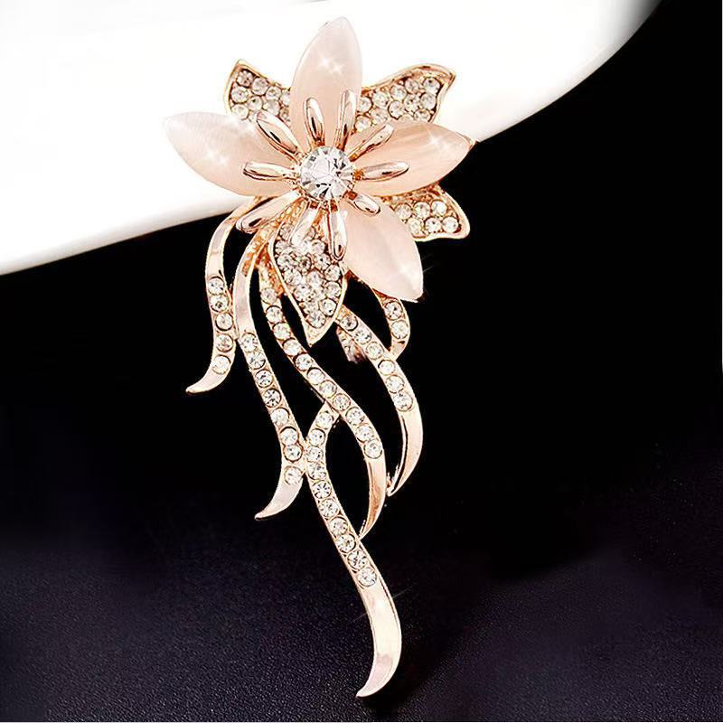 เข็มกลัดรูปดอกกล้วยไม้ประดับพล - Women Accessories Bouquet บทวิจารณ์และราคา