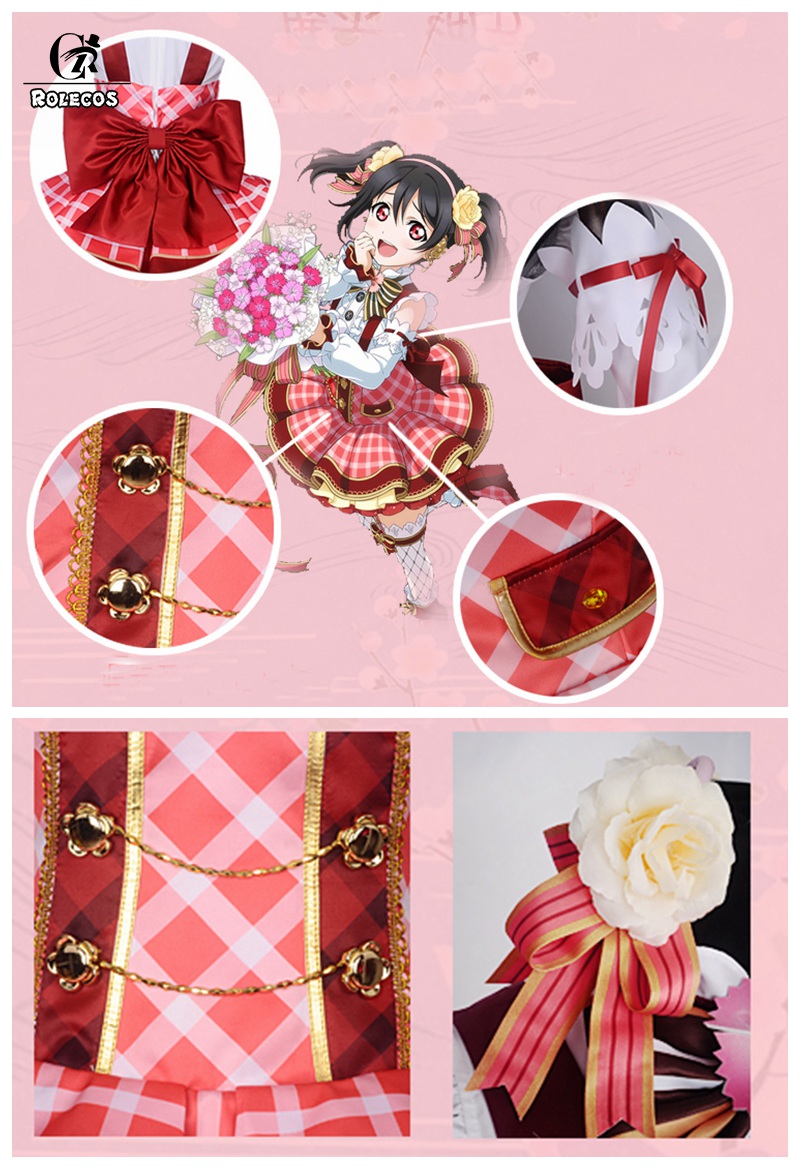 ROLECOS Lovelive ดอกไม้ช่อคอสเ - Women Accessories Bouquet บทวิจารณ์และราคา