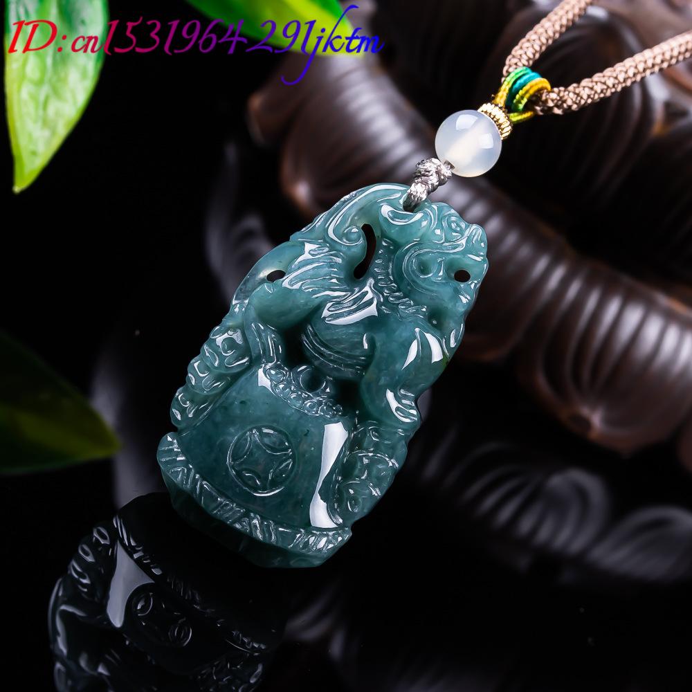หยกพม่า ปี่เซียะ จี้ห้อยคอ ดีไ - Women Accessories For Gift บทวิจารณ์และราคา
