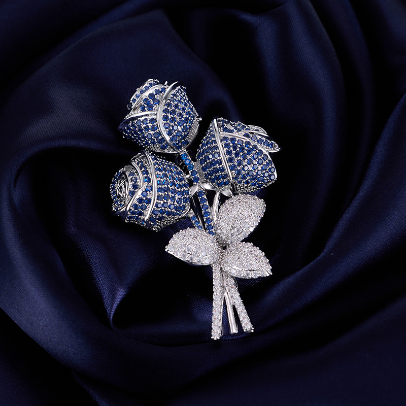 เข็มกลัดช่อดอกกุหลาบแดงประดับเ - Women Accessories Bouquet บทวิจารณ์และราคา