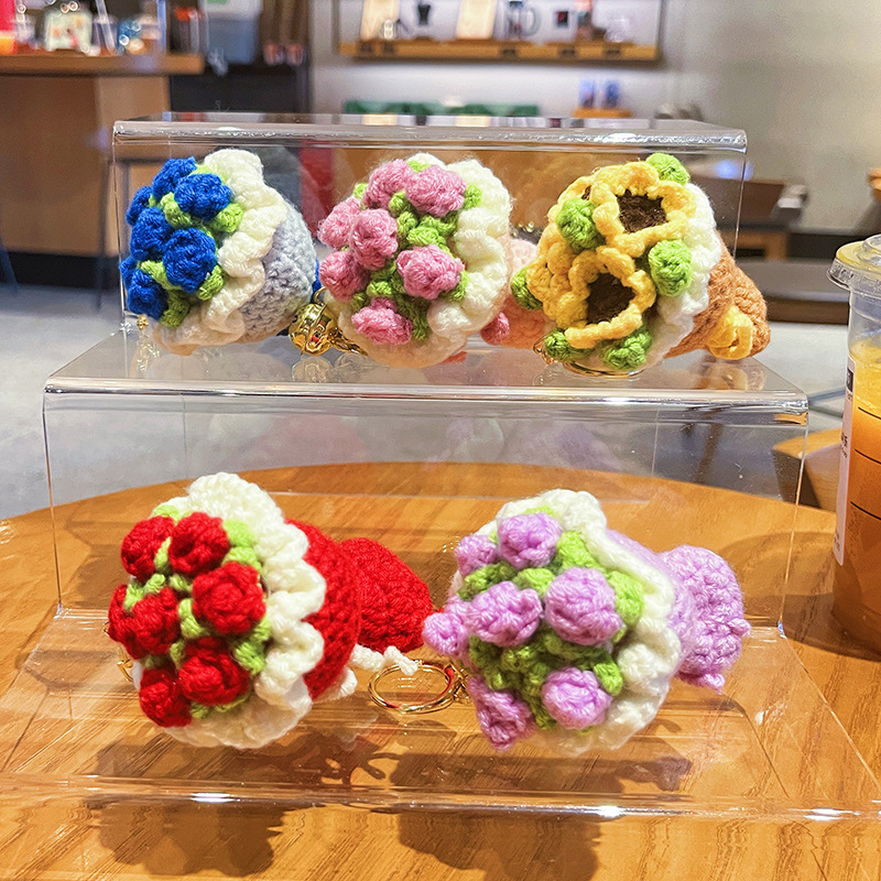 ถักช่อดอกไม้รถอุปกรณ์เสริมพวงก - Women Accessories Bouquet บทวิจารณ์และราคา