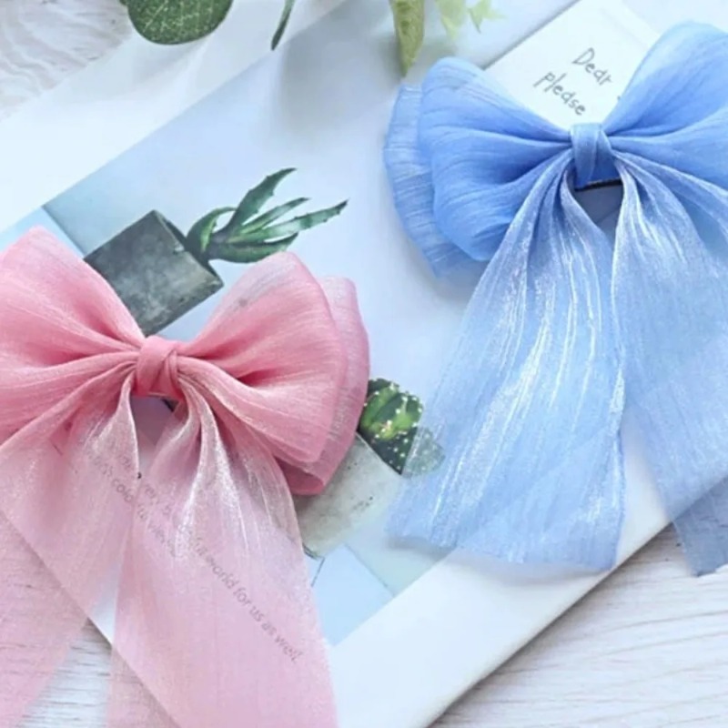 ริบบิ้นชีฟองจีบ 5 เมตร กว้าง 6 - Women Accessories Bouquet บทวิจารณ์และราคา