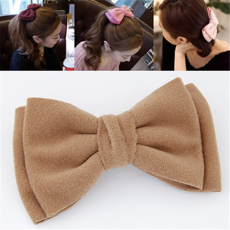 เกาหลีโบว์ผมคลิปล้อแม็กFlannel - Women'S Accessories Flannels บทวิจารณ์และราคา