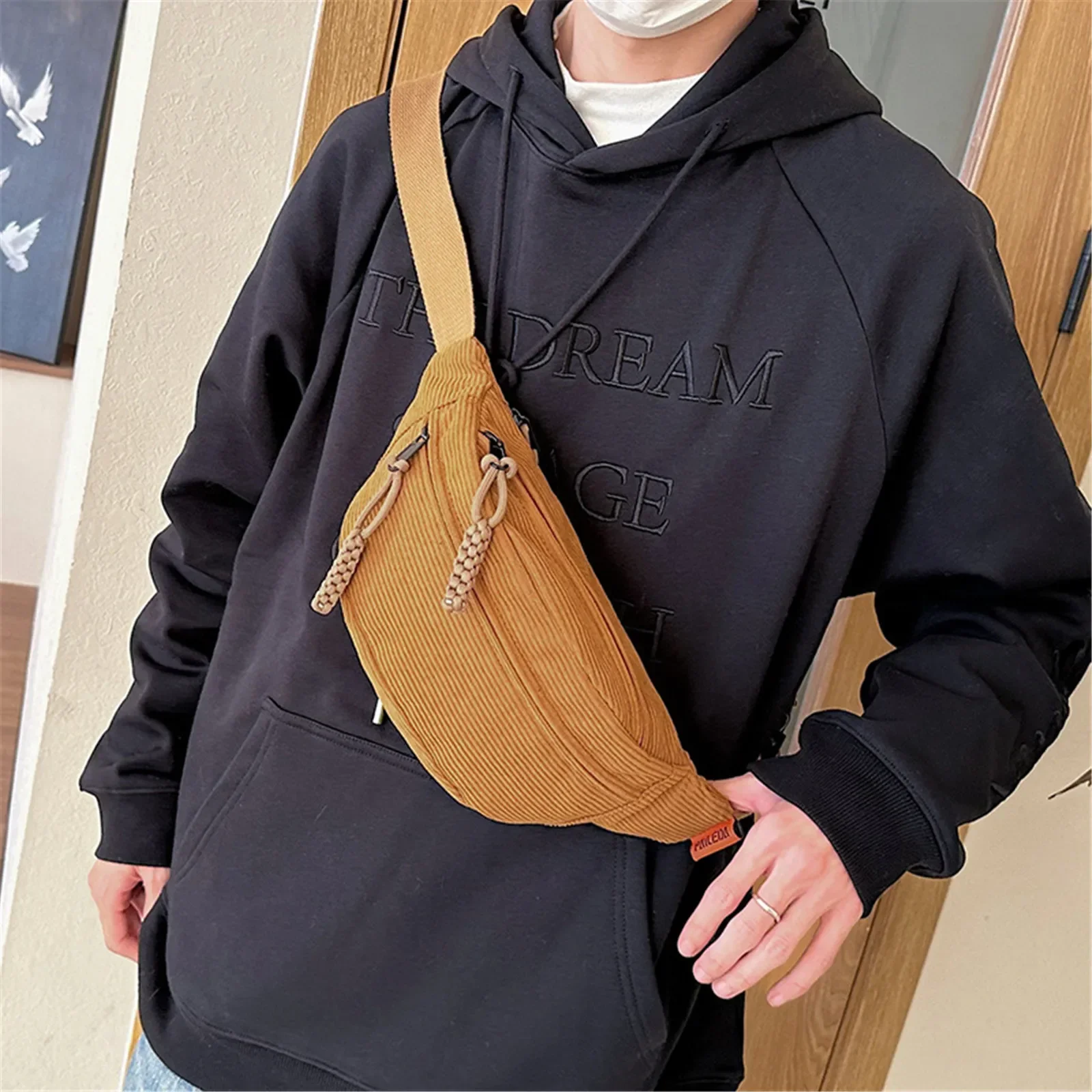 2024แฟชั่นFanny Pack Casual Co - Women Accessories Pouch บทวิจารณ์และราคา