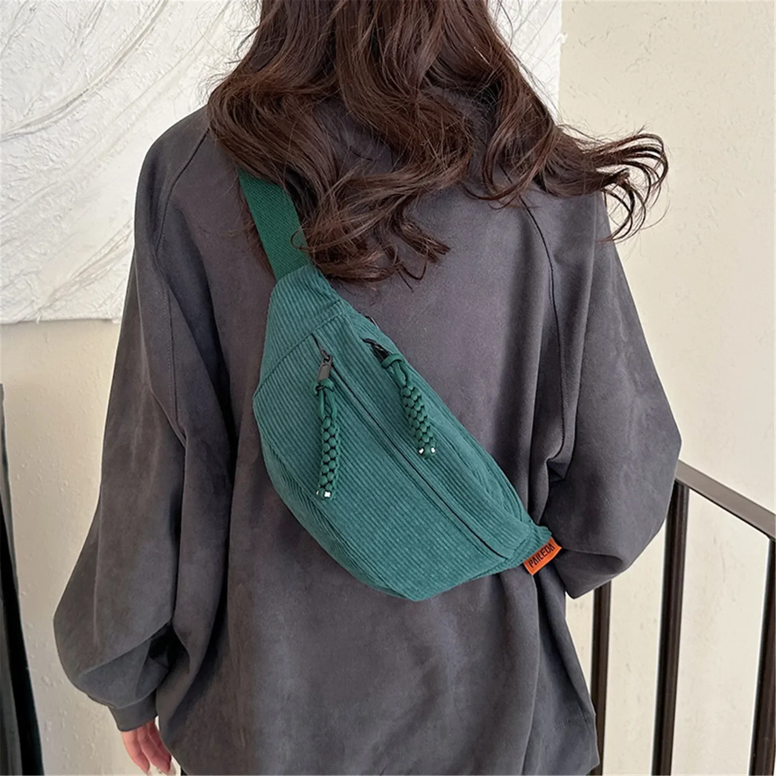 2024แฟชั่นFanny Pack Casual Co - Women Accessories Pouch บทวิจารณ์และราคา