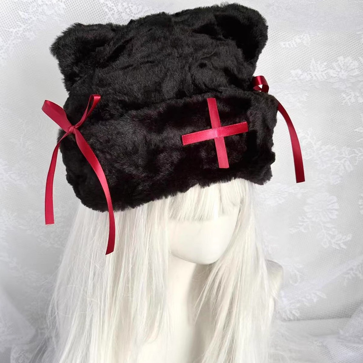 หมวกเบเร่ต์ลายจุดสไตล์ซับคัลเจ - Women'S Y2K Accessories บทวิจารณ์และราคา