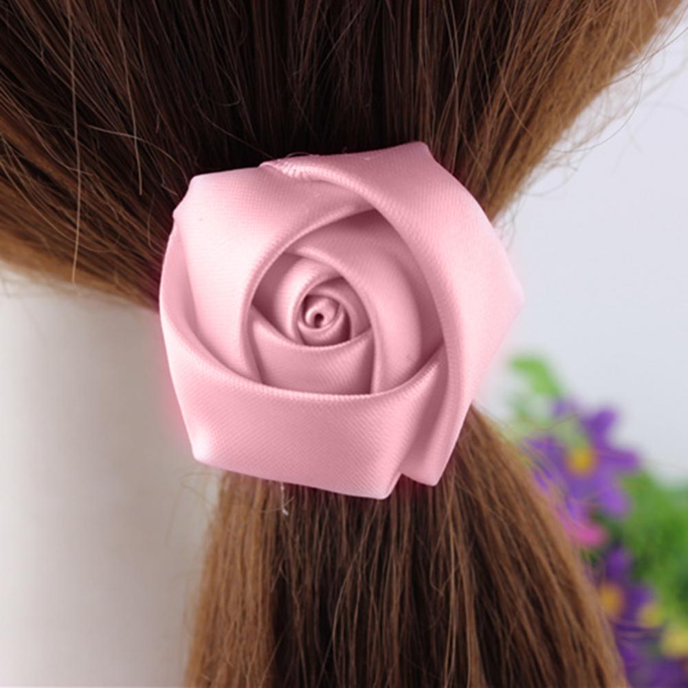 6 ชิ้น Corsage ดอกกุหลาบผ้าซาต - Women Accessories Bouquet บทวิจารณ์และราคา