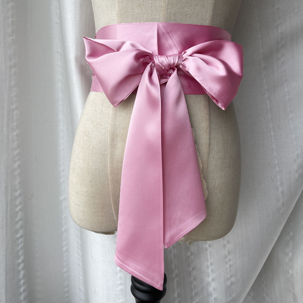 เข็มขัดคาดเอวผูกโบว์กว้างสำหรั - Women'S Accessories For Formal Wear บทวิจารณ์และราคา