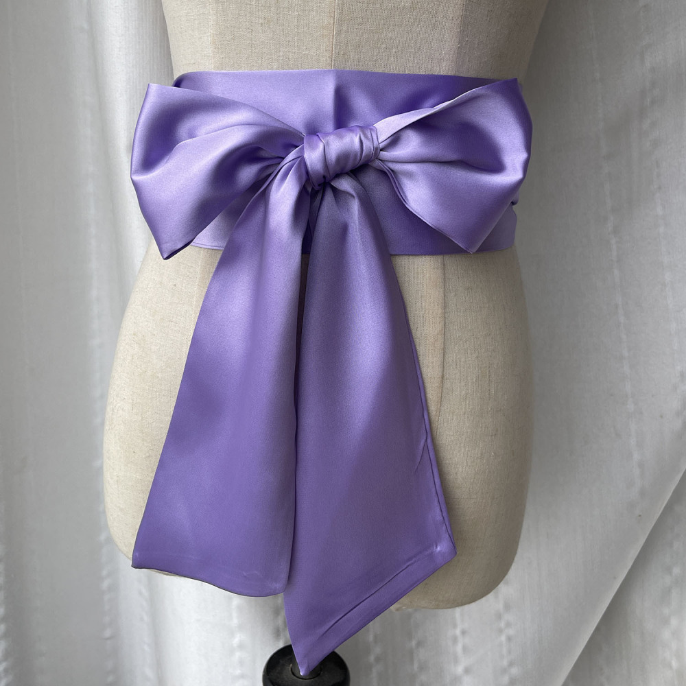 เข็มขัดคาดเอวผูกโบว์กว้างสำหรั - Women'S Accessories For Formal Wear บทวิจารณ์และราคา