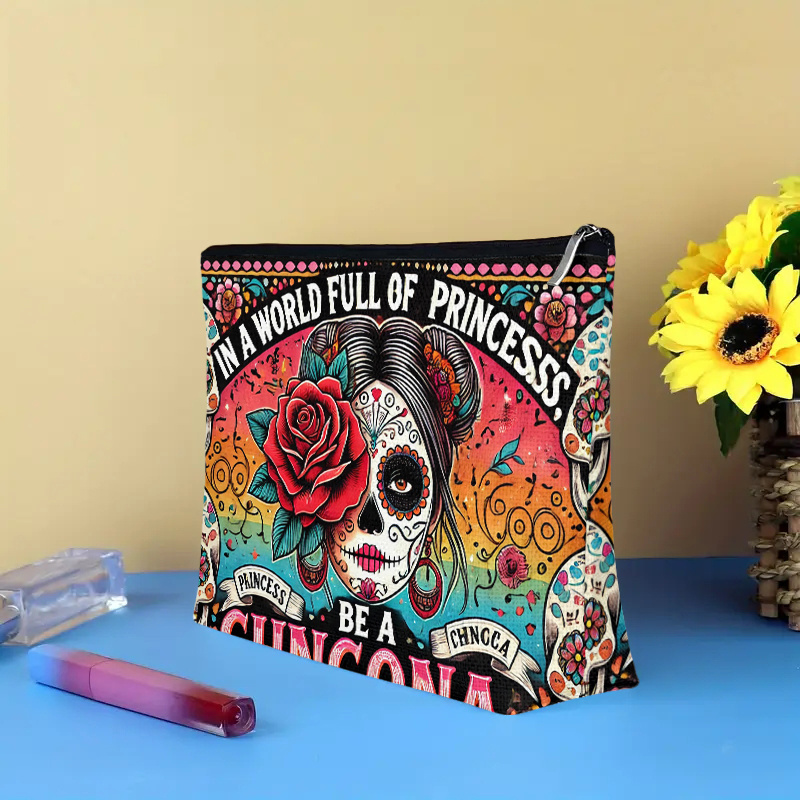 กระเป๋าเครื่องสำอางลายดอกไม้แล - Women Accessories Pouch บทวิจารณ์และราคา