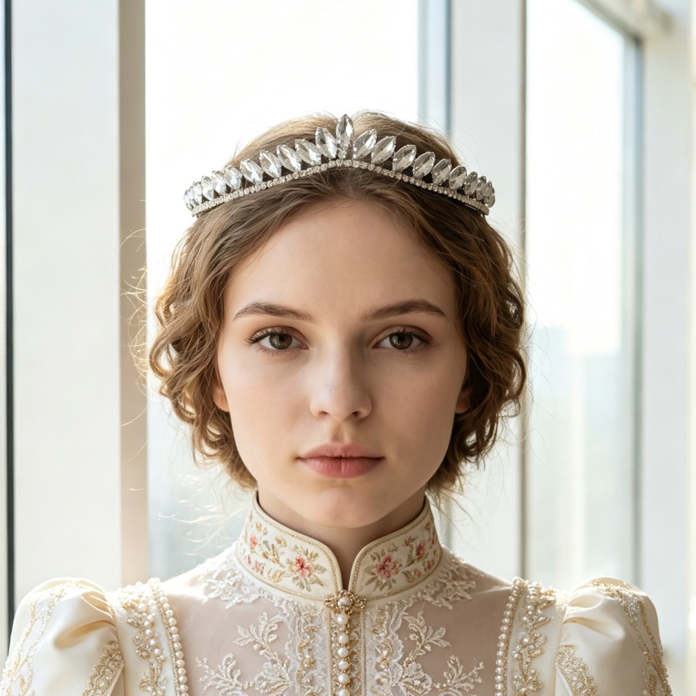 มงกุฎคริสตัลแบบมินิมอลสำหรับเจ - Women Accessories For Wedding บทวิจารณ์และราคา