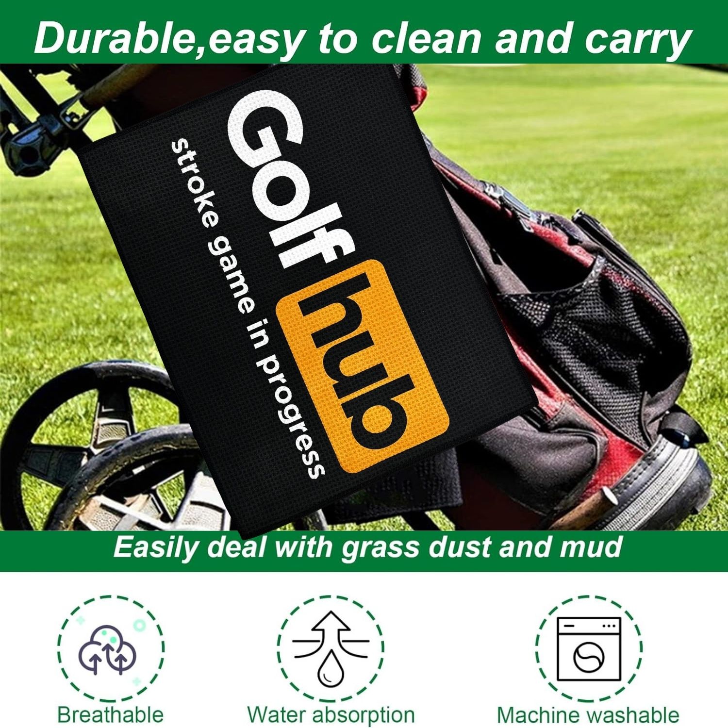 ตลกไมโครไฟเบอร์พรีเมี่ยมผ้าขนห - Women'S Golf Accessories บทวิจารณ์และราคา