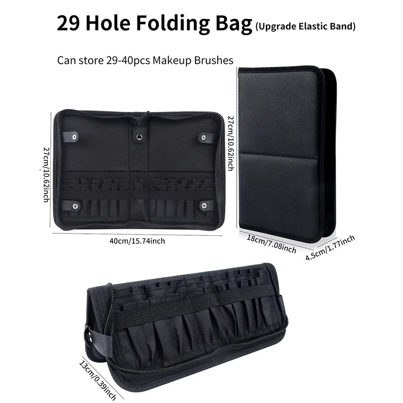 29/23 หลุมแปรงแต่งหน้าแบบพับได - Women Accessories Pouch บทวิจารณ์และราคา