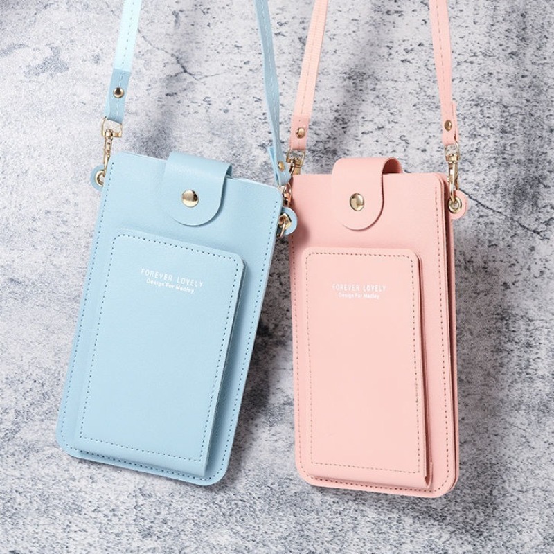 กระเป๋าใส่โทรศัพท์มือถือแบบสะพ - Women Accessories Pouch บทวิจารณ์และราคา