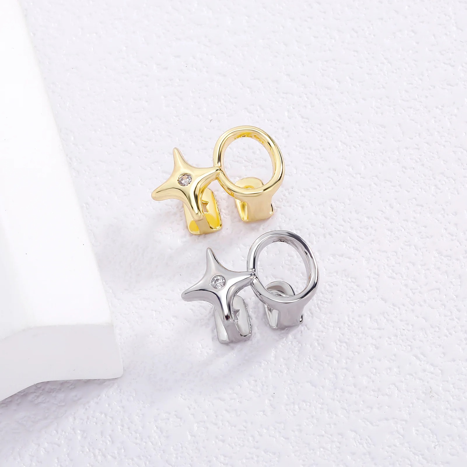 กริลล์ซ์ฟันแบบวงกลมคู่เคลือบเง - Women'S Y2K Accessories บทวิจารณ์และราคา