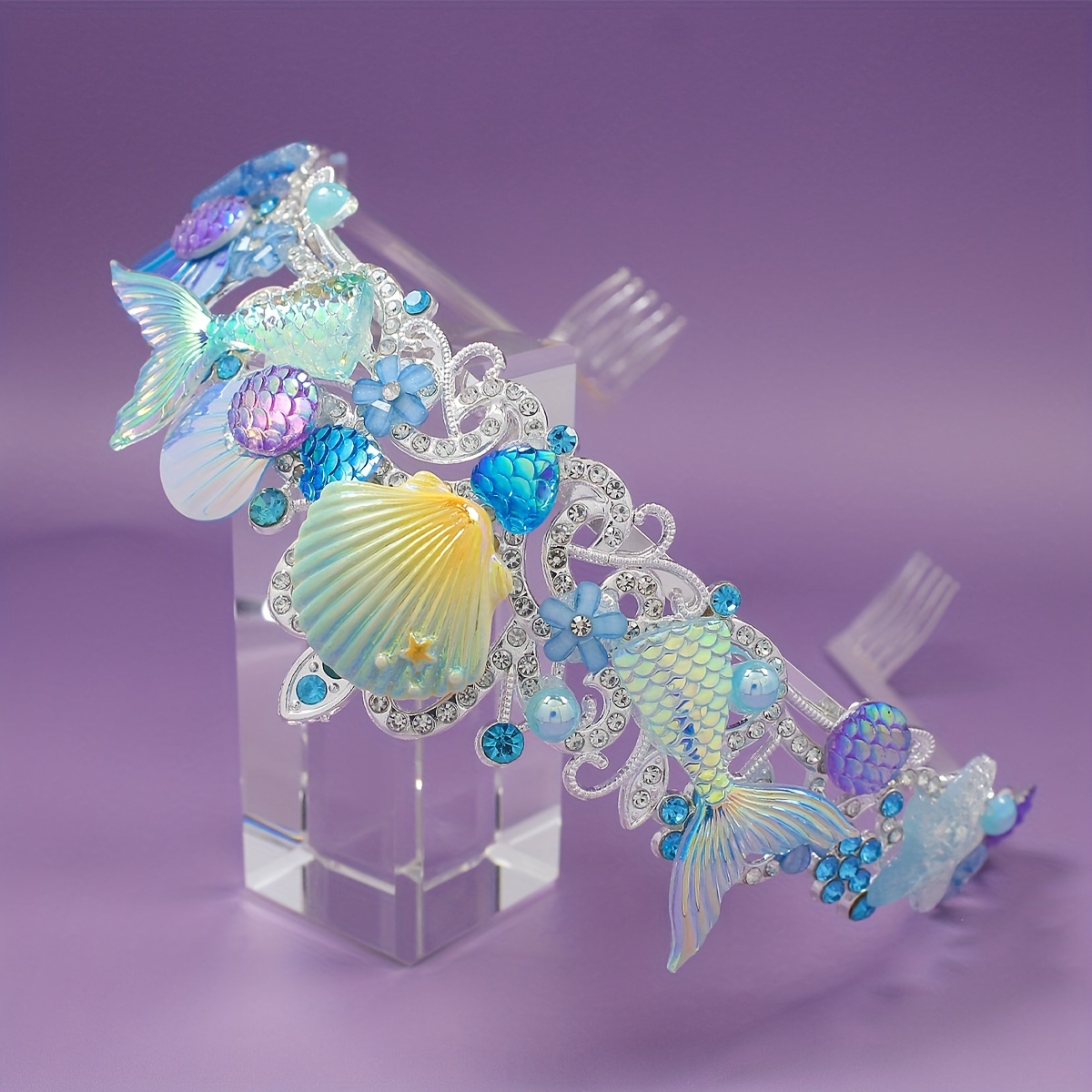 มงกุฎหวีผมนางเงือกใหม่ ปี 2025 - Women Accessories For Gift บทวิจารณ์และราคา
